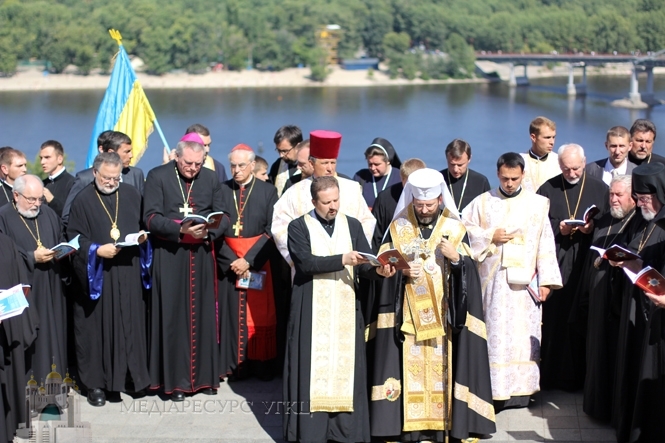 «Я сьогодні відкриваю обійми до всіх», - Блаженніший Святослав на Володимирській гірці